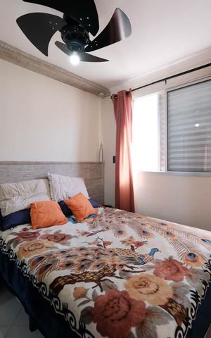Casa para alugar com 100m², 2 quartos e 1 vagaQuarto 2