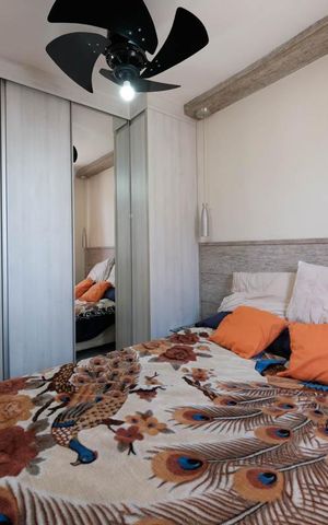 Casa para alugar com 100m², 2 quartos e 1 vagaQuarto 2