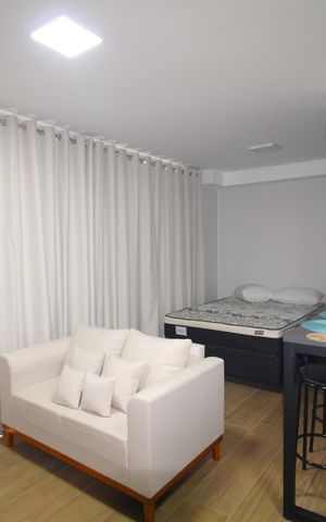 Studio à venda com 27m², 1 quarto e sem vagaStudio