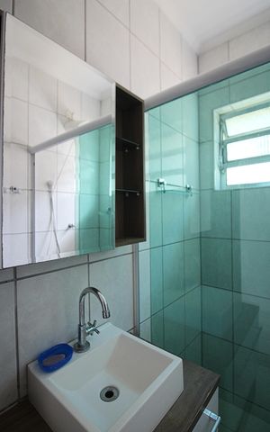 Casa para alugar com 133m², 2 quartos e 2 vagasBanheiro Social