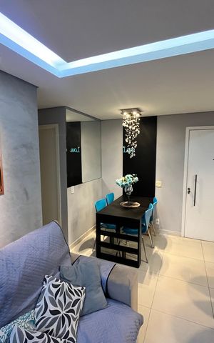 Apartamento para alugar com 45m², 2 quartos e 1 vagaSala