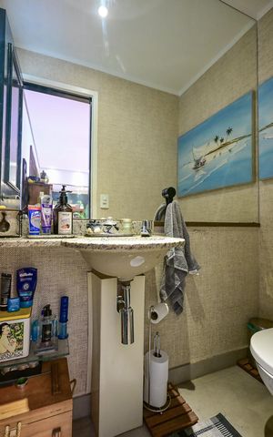 Apartamento à venda com 94m², 3 quartos e 2 vagasLavabo