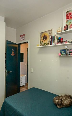 Apartamento à venda com 94m², 3 quartos e 2 vagasQuarto 2