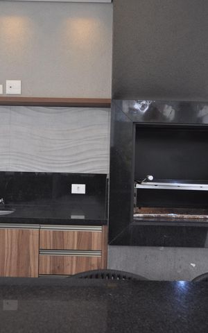 Apartamento para alugar com 82m², 3 quartos e 2 vagasÁrea comum - Churrasqueira