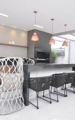 Apartamento para alugar com 82m², 3 quartos e 2 vagasÁrea comum - Churrasqueira