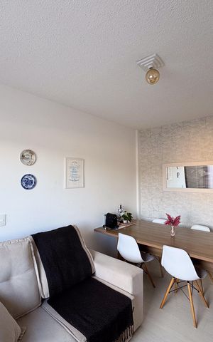 Apartamento à venda com 47m², 2 quartos e 1 vaga Apartamento à venda com 47m², 2 quartos e 1 vagaSala