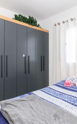 Casa de condomínio à venda com 74m², 2 quartos e 1 vagaQuarto 2