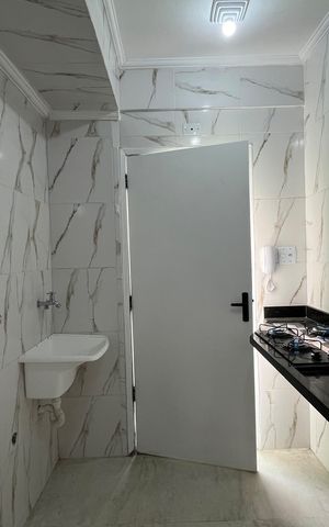 Studio para alugar com 34m², 1 quarto e 1 vagaCozinha e Área de Serviço