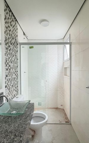Apartamento para alugar com 76m², 1 quarto e 1 vaga Apartamento para alugar com 76m², 1 quarto e 1 vagaBanheiro Social