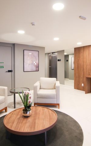 Studio à venda com 31m², 1 quarto e 1 vaga Studio à venda com 31m², 1 quarto e 1 vagaHall social