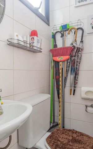 Apartamento para alugar com 84m², 3 quartos e 2 vagasBanheiro de serviço