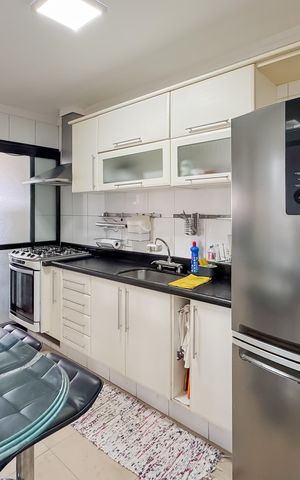 Apartamento à venda com 87m², 3 quartos e 2 vagas Apartamento à venda com 87m², 3 quartos e 2 vagasCozinha