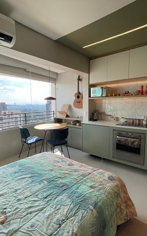 Studio para alugar com 26m², 1 quarto e 1 vaga Studio para alugar com 26m², 1 quarto e 1 vagaStudio
