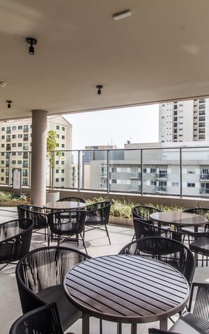Apartamento à venda com 51m², 1 quarto e 1 vaga Apartamento à venda com 51m², 1 quarto e 1 vagaÁrea gourmet