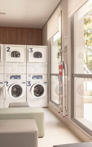 Apartamento à venda com 41m², 1 quarto e sem vagaÁrea comum - Lavanderia
