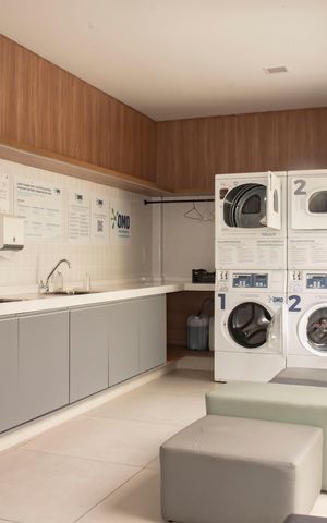 Apartamento à venda com 41m², 1 quarto e sem vagaÁrea comum - Lavanderia