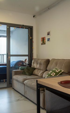Apartamento à venda com 41m², 1 quarto e sem vagaSala