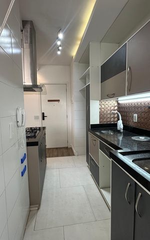 Apartamento à venda com 51m², 2 quartos e 1 vaga Apartamento à venda com 51m², 2 quartos e 1 vagaCozinha e Área de Serviço