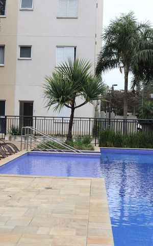 Apartamento à venda com 51m², 2 quartos e 1 vaga Apartamento à venda com 51m², 2 quartos e 1 vagaÁrea comum - Piscina