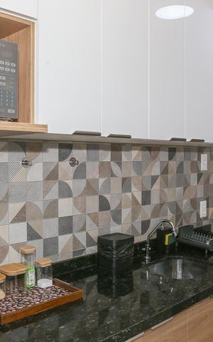 Apartamento à venda com 36m², 2 quartos e sem vaga Apartamento à venda com 36m², 2 quartos e sem vagaCozinha e Área de Serviço