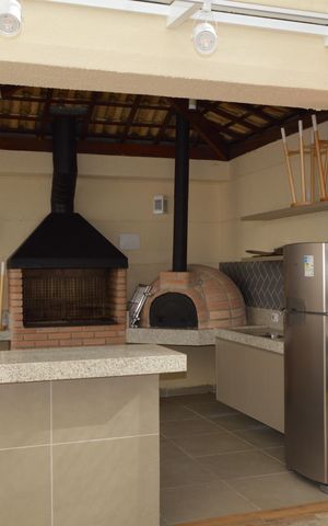 Apartamento à venda com 65m², 2 quartos e 1 vagaChurrasqueira