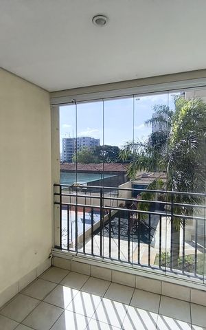 Apartamento à venda com 65m², 2 quartos e 1 vaga Apartamento à venda com 65m², 2 quartos e 1 vagaVaranda