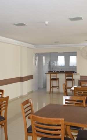 Apartamento à venda com 65m², 2 quartos e 1 vagaÁrea comum - Salão de festas
