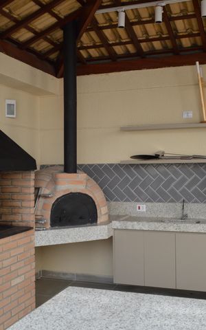 Apartamento à venda com 65m², 2 quartos e 1 vagaChurrasqueira