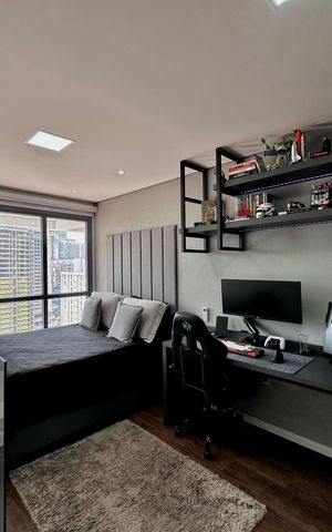 Apartamento à venda com 36m², 1 quarto e sem vaga Apartamento à venda com 36m², 1 quarto e sem vagaQuarto