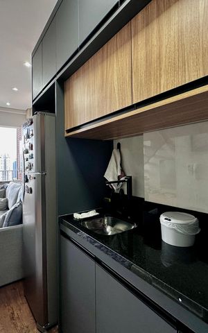 Apartamento à venda com 36m², 1 quarto e sem vaga Apartamento à venda com 36m², 1 quarto e sem vagaCozinha