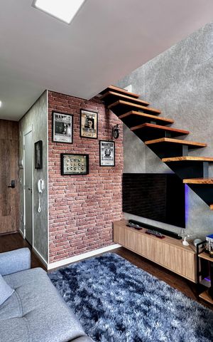 Apartamento à venda com 36m², 1 quarto e sem vaga Apartamento à venda com 36m², 1 quarto e sem vagaSala