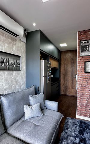 Apartamento à venda com 36m², 1 quarto e sem vaga Apartamento à venda com 36m², 1 quarto e sem vagaSala