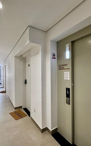 Apartamento à venda com 36m², 1 quarto e sem vaga Apartamento à venda com 36m², 1 quarto e sem vagaHall Apartamento
