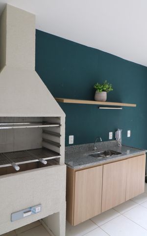 Apartamento para alugar com 35m², 2 quartos e sem vagaÁrea comum - Churrasqueira