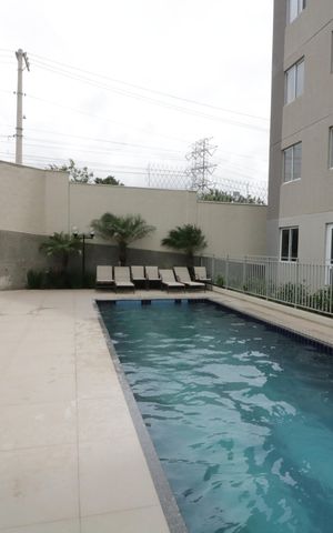 Apartamento para alugar com 35m², 2 quartos e sem vagaÁrea comum - Piscina