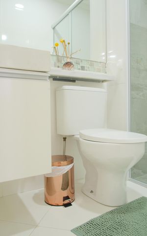Apartamento à venda com 64m², 2 quartos e 1 vagaBanheiro Social