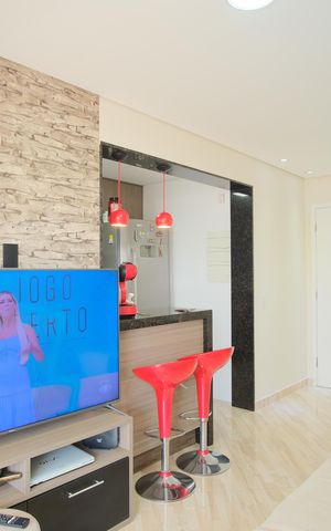 Apartamento à venda com 64m², 2 quartos e 1 vagaSala