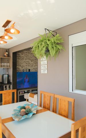 Apartamento à venda com 64m², 2 quartos e 1 vagaVaranda