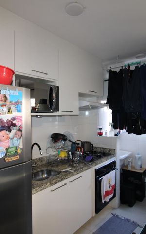 Apartamento à venda com 45m², 2 quartos e sem vagaSala / Cozinha