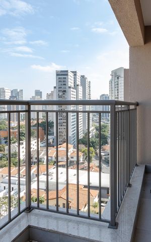 Studio para alugar com 24m², 1 quarto e sem vagaVaranda