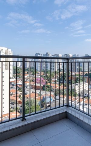 Studio para alugar com 24m², 1 quarto e sem vagaVaranda