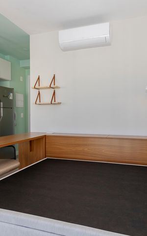 Studio para alugar com 24m², 1 quarto e sem vagaStudio