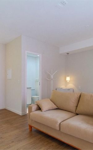 Apartamento à venda com 40m², 1 quarto e 1 vaga