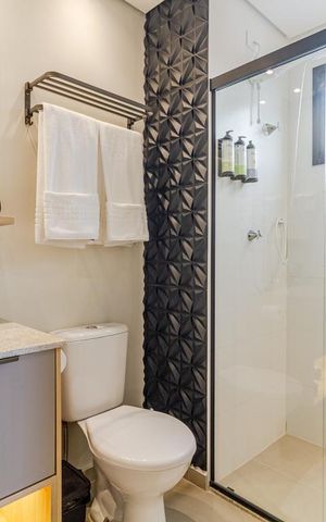 Studio à venda com 25m², 1 quarto e sem vagaBanheiro Social