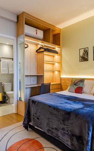 Studio à venda com 25m², 1 quarto e sem vagaStudio
