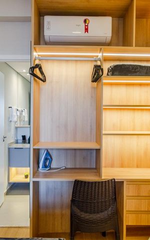 Studio à venda com 25m², 1 quarto e sem vagaStudio