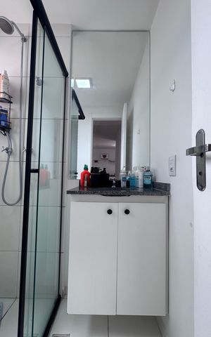 Apartamento à venda com 49m², 2 quartos e 1 vaga Apartamento à venda com 49m², 2 quartos e 1 vagaBanheiro