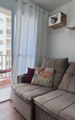 Apartamento à venda com 49m², 2 quartos e 1 vaga Apartamento à venda com 49m², 2 quartos e 1 vagaSala