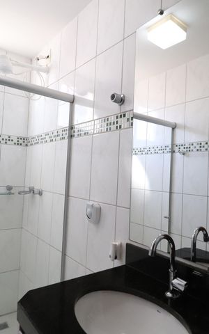 Apartamento para alugar com 81m², 2 quartos e 2 vagasBanheiro Social