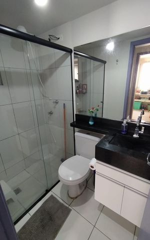 Apartamento à venda com 52m², 2 quartos e 1 vaga Apartamento à venda com 52m², 2 quartos e 1 vagaBanheiro